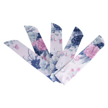5Pcs Vintage Flower Storage Bag Folding Fan Pouch Chinese-Green