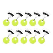 10Grop Rubber Fishing Float Bobber Stopper-Olive M