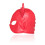 Black PU Head Cover with Adjustable Tie Balaclava Face-Black 7