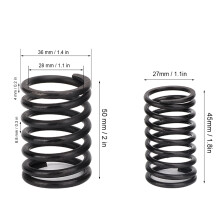 3 Sets S195 Valve Spring Replacement Kit, 36mm Diameter, 50mm Free Height