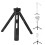 Aluminium Alloy Mini Desktop Tripod, Adjustable 1/4'' Screws, 232g 8