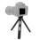 Aluminium Alloy Mini Desktop Tripod, Adjustable 1/4'' Screws, 232g 9