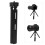 Aluminium Alloy Mini Desktop Tripod, Adjustable 1/4'' Screws, 232g 12
