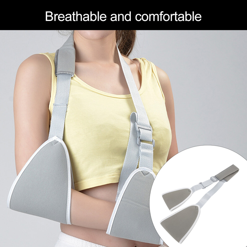 Breathable Adjustable Arm Sling for Fracture Support â M/L Sizes
