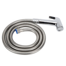 G1/2 Zoll Handheld Bidet-Sprühgerät Set, 1,5 m Schlauch, Silber