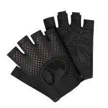 Herren- und Damen-Workout-Handschuhe, Halbfinger, Schwarz, Größen S/M/L