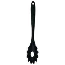 Forc Pasta Silicone, Uirlis Ilfheidhmeach Frithsheasmhach in aghaidh Teasa le haghaidh Earraí Cócaireachta Neamhghreamaitheacha, Spúnóg Leathan