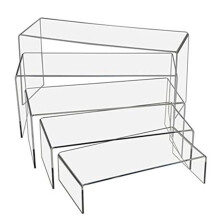 Supports d'affichage en acrylique, 5 pièces, organisateurs de