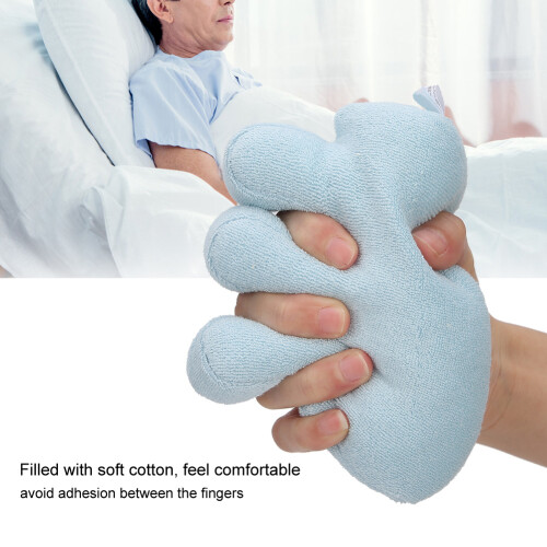 Fingers Separation Tool for Elderly and Bedridden Blue Bedsore Care Accessory