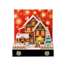 Holiday Themed Weekly Calendar With In LED Lighting 26 Weeks