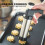 Cookie Maker's Dream, brukervennlig kjekspressesett i rustfritt stål for problemfri baking 4