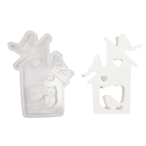 Bird House Molds Casting Molds Plasters Molds Easters Silicone