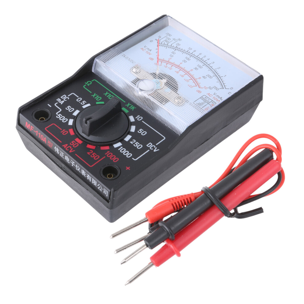 Mini Mf-110A Electric Ac/For Dc Ohm Voltmeter Ammeter Multimeter 7754000160587