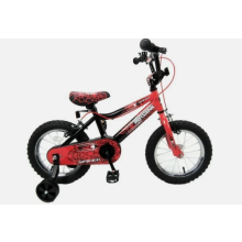 Spider Boys 14" Wheel Kids Bike Spiderman Style Web Graphics Red & Black Age 4+