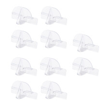 10Pcs Space Saving Eyewear Stand Glasses Holder Wall Mount