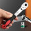 Portable Ratchet Wrench 1/4inch Drive Socket Screwdriver Bit 7
