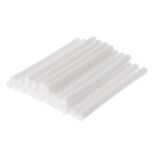 25pcs Hot Melt Glue Stick High Viscosity White 7mm For DIY-12mm