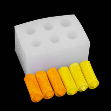 3D-Säulendochtform, Mini wiederverwendbare Silikon-DIY für Zuhause und Salon