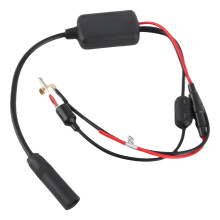 Stable Car DAB+/FM Radio Amplifier Antenna with Low-Noise MMIC