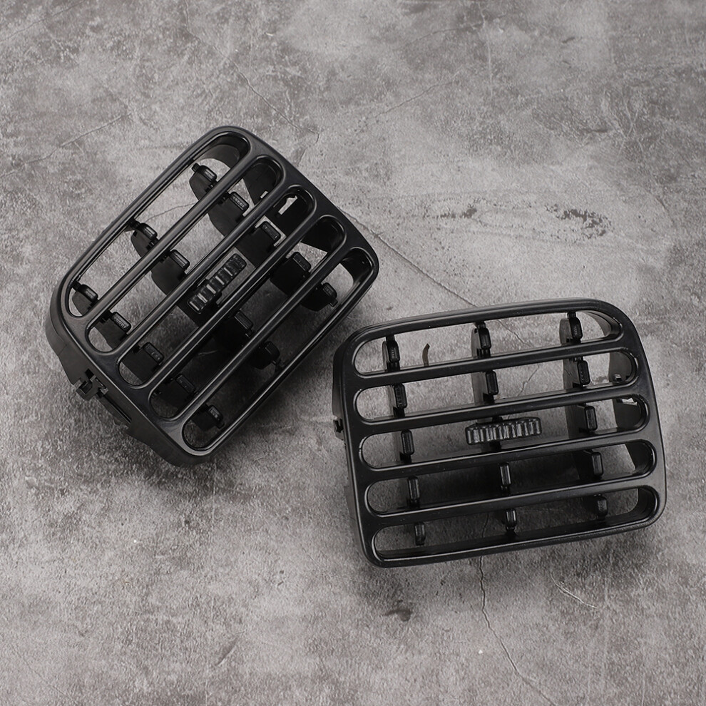 2Pcs Abs Air Vent Grill Fits Renault Thalia I / Clio Ii Black 4691362304064