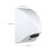 Compact 600W Hand Dryer with Infrared Sensor White Plastic Finish 8
