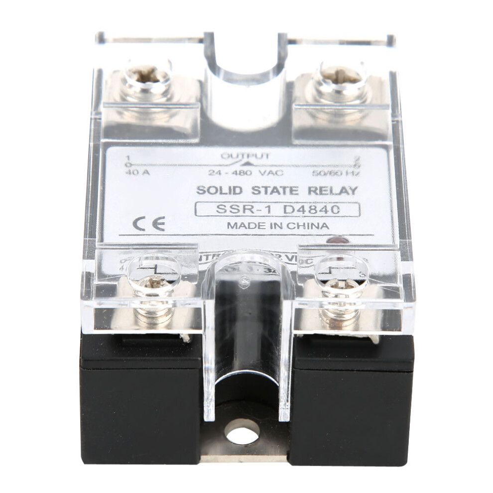 Ssr-40-Da Solid State Relay 40A Dc Control Compact Power Module For Automation 5091362305013