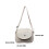 Damentasche, modische Umhängetasche, Handytasche, leichte-Beige 4