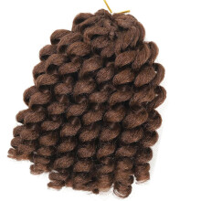 Afro Spring Twisted Braid Perücken Hitzebeständige Faser-30