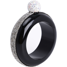 Flasque dissimulée, bracelet-flasque pour les fêtes en plein air, en acier inoxydable sûr, cadeau idéal pour les fashionistas, design portable