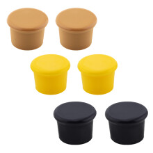 Tappi per bottiglie in silicone con design a quadrante data, lavabili in lavastoviglie, riutilizzabili e infrangibili per bottiglie di vari colori,