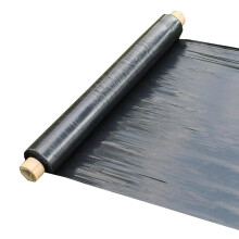 Floor Protective Control Membrane, Agricultural Mulch Film Black 2.5-5.5kg Multiple Sizes(1.2m Wide X430m Long5.5kg)