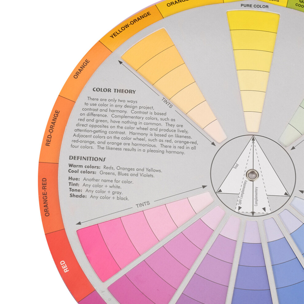 Nail Pigment Selection Paper Card Tattoo Color Learning Guide 10cm x 15cm