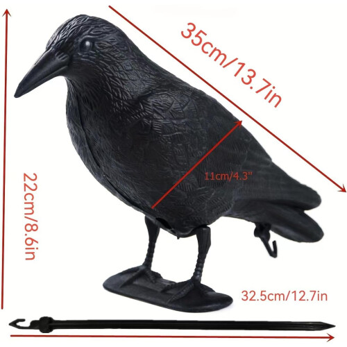 Dummy Crow Bird Repellent 1