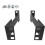1U Server Rack Depth Extender set High Load Capacity Carbon 1