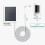 Universal Solar Panel Monitoring Camera Cable USB C to 3.5mm 5