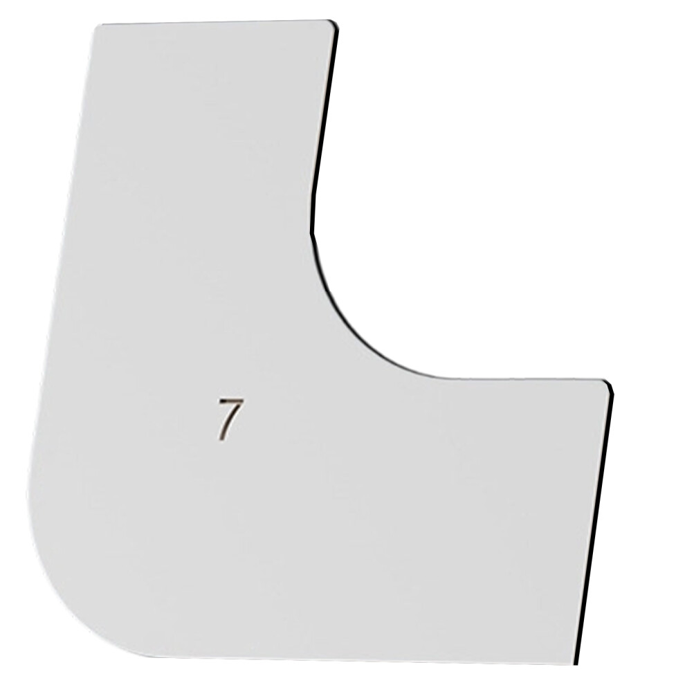 Curved Concrete Trowel With Precisions Edge Construction-70 7695000304765