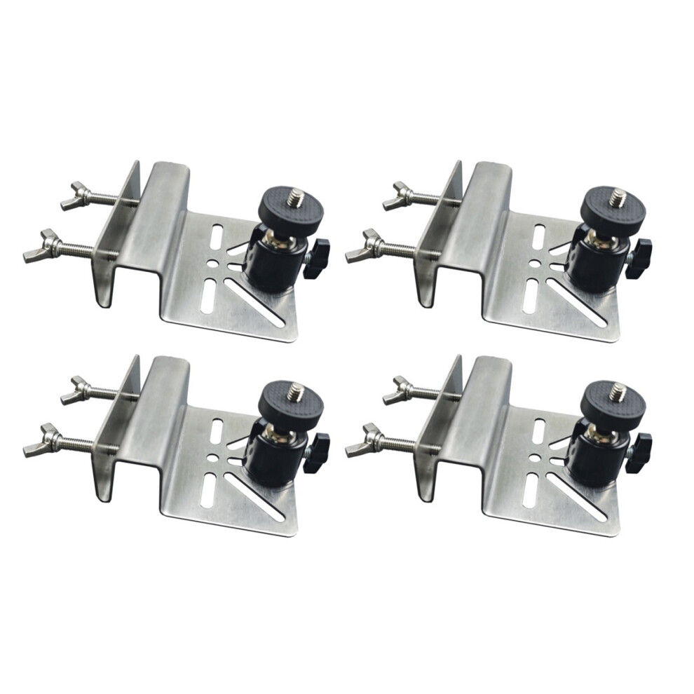 Solar Panel Roof Gutter Mount Stainless Steels- 4 Pack 7695000305670