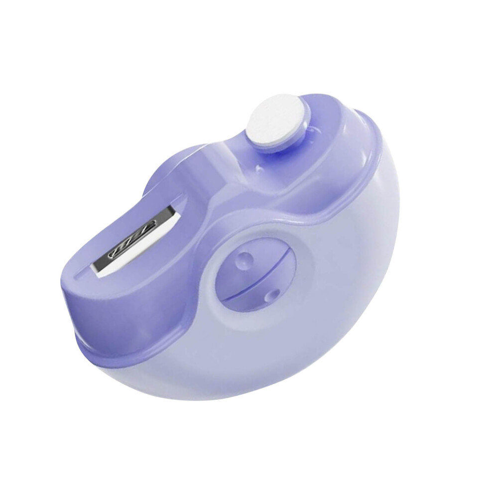 Easy Use Electric Unguis Pruner Cutter For Baby Elderly- Purple