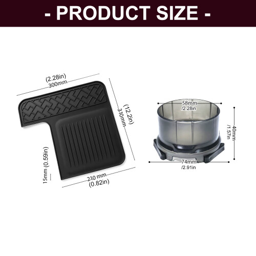 Silicone Mat for ES601 ES655 ES701 Espresso Coffee Machine Top 2