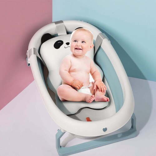 Soft Baby Bath Mat, 50x34cm, Breathable & Quick Drying 2