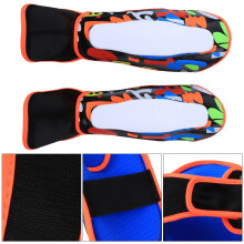 Children's Shin Guards Kid Leg Protector S Super Soft PU Black 420g