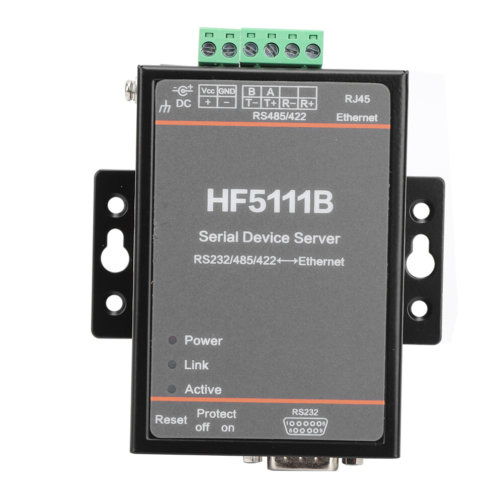Serial Server Hf-5111B 3-In-1 Ethernet Dtu Rj45 Rs232 Rs485 Rs422 Easy Setup 3131362309979