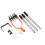 Rotary Garden Tool with Ergonomic Handle for Efficient Soil Cultivation and Adjustable Handle Length 3S 1