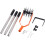 Rotary Garden Tool with Ergonomic Handle for Efficient Soil Cultivation and Adjustable Handle Length 3S 2