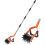 Rotary Garden Tool with Ergonomic Handle for Efficient Soil Cultivation and Adjustable Handle Length 3S 4