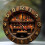 Modern Artistic Wall Clock Quiet Movement-12 inch wine cabinet 6