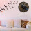 Modern Artistic Wall Clock Quiet Movement-10 inch kunchong 3
