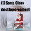 Santa Clauses Statue Christmas Decorative-drive tractor 6