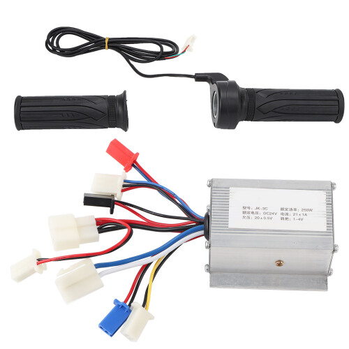 24V250W Aluminum E-Bike Controller with Thumb Throttle – Universal Accessory 1