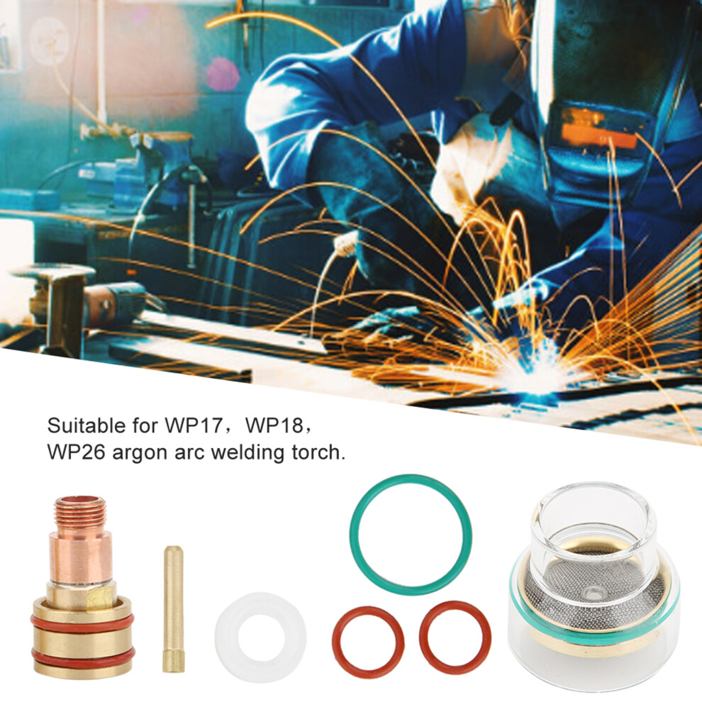 Tfm53ncn 2.4Mm Glass Cup Tig Kit For Wp17/18/26 Welding Torches 9441362310948